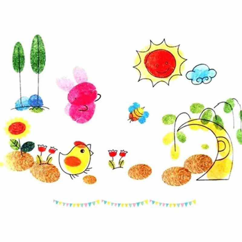 Festőkészlet és könyv gyerekeknek - KIDART