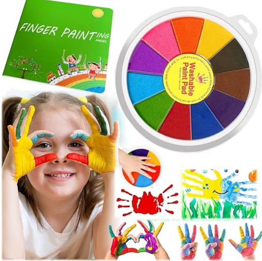 Festőkészlet és könyv gyerekeknek - KIDART 