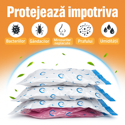 7 darabos vákuumzsák ruhákhoz